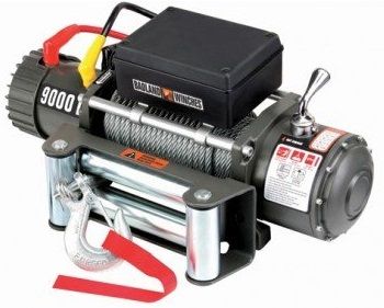Electric Badland 9000 lbs Winch With Remote Switch