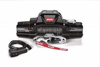 Warn 89611 ZEON 10-S Winch With Synthetic Rope – 10 000 lbs