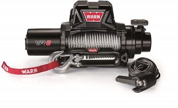 Warn 96800 VR8 Electric Winch With Steel Rope