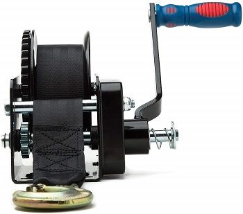 TR Industrial 1600 lb. Hand Winch with Brake review