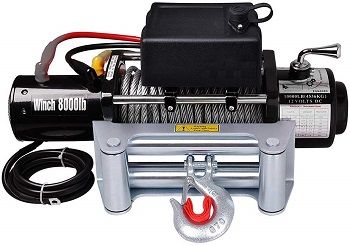 Yescom Electric Recovery Winch 8000 lbs