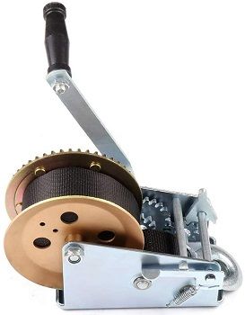 SCITOO Hand Crank Strap Gear Winch review